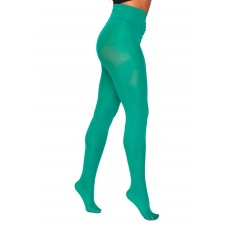 Pamela Mann 50 Denier Autumn / Winter Opaque Tights in Emerald Green One Size